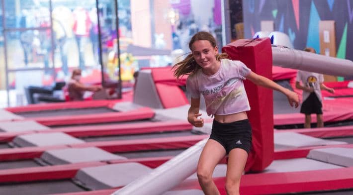 Trampolínové centrum vstup na 1 hodinu