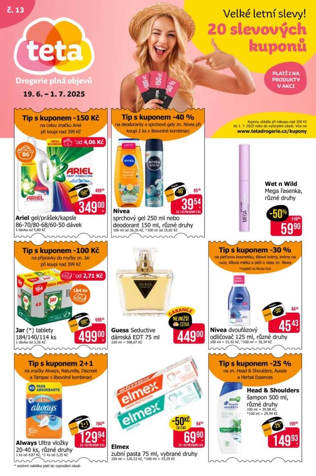 Teta drogerie leták 13. - 25.10.